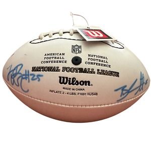 Brandon Marshall Autographed Signed Football WILSON AUTO Denver Broncos Bears